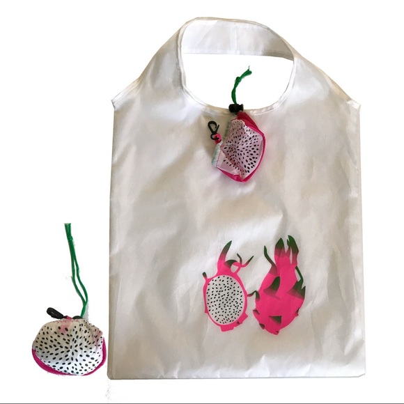 4 Fruity Reusable Bags - NWT - Picture 4 of 9